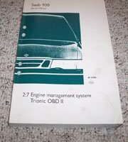 1996 Saab 900 Engine Management System Tronic OBD II Service Manual