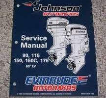 1996 Johnson Evinrude 115 HP 60 LV Models Service Manual