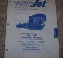 1996 Johnson Evinrude 90 & 115 HP Turbojet Models Parts Catalog