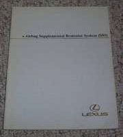 1996 Lexus GS300 Airbag Supplemental Restraint System Manual