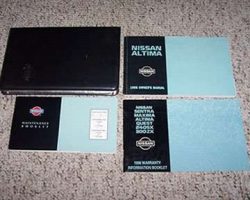 1996 Nissan Altima Owner's Manual Set