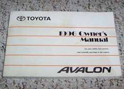 1996 Toyota Avalon Owner's Manual