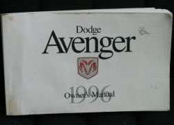 1996 Dodge Avenger Owner's Manual