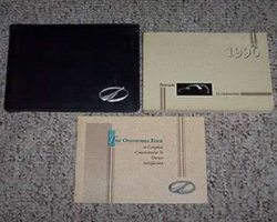 1996 Oldsmobile Bravada Owner's Manual Set