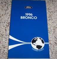 1996 Ford Bronco Owner's Manual