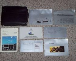 1996 Mercedes Benz C220, C280 & C36 AMG C-Class Owner's Manual Set