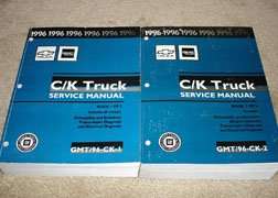 1996 Chevrolet C/K Pickup Truck, Tahoe & Suburban Shop Service Repair Manual