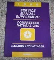 1996 Dodge Caravan Compressed Natural Gas Service Manual Supplement