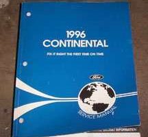 1996 Lincoln Continental Service Manual