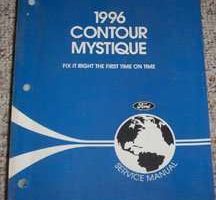 1996 Ford Contour Service Manual