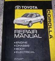 1996 Toyota Corolla Service Repair Manual