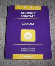 1996 Dodge Dakota Service Manual