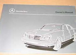 1996 Mercedes Benz E300 Diesel, E320 & E420 E-Class Owner's Manual