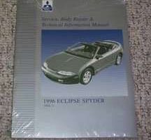 1996 Mitsubishi Eclipse Spyder Service, Body Repair & Technical Information Manual