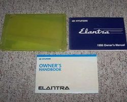 1996 Hyundai Elantra Owner's Manual Set