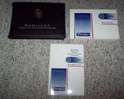 1996 Cadillac Eldorado Owner's Manual Set