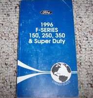 1996 Ford F-150, F-250, F-350 & Super Duty Owner's Manual