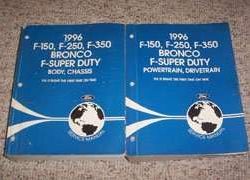 1996 Ford F-150, F-250, F-350, Bronco & F-Super Duty Truck Service Manual