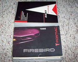 1996 Pontiac Firebird & Trans Am Owner's Manual Set