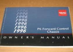1996 GMC Forward Control Chassis Owner's Manual