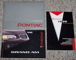 1996 Pontiac Grand Am Owner's Manual Set