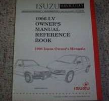 1996 Isuzu Hombre Owner's Manual Reference Book