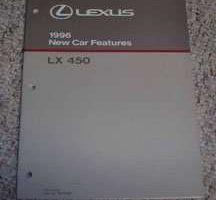 1996 Lexus LX450 New Car Features Manual