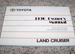 1996 Toyota Land Cruiser Owner's Manual