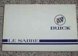 1996 Buick LeSabre Owner's Manual