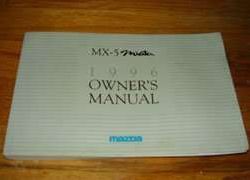 1996 Mazda MX-5 Miata Owner's Manual