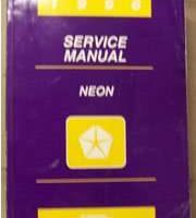 1996 Plymouth Neon Service Manual