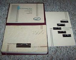1996 Oldsmobile Ninety-Eight Owner's Manual Set