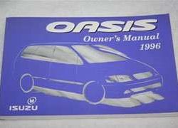 1996 Isuzu Oasis Owner's Manual