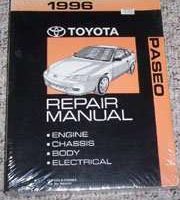 1996 Toyota Paseo Service Repair Manual