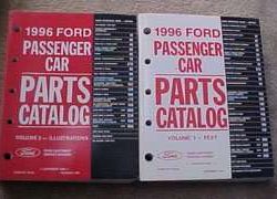 1996 Ford Escort Parts Catalog Text & Illustrations