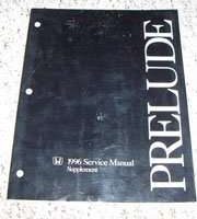 1996 Honda Prelude Service Manual Supplement