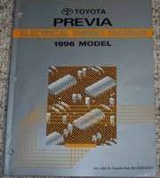 1996 Toyota Previa Electrical Wiring Diagram Manual