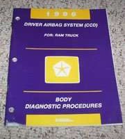 1996 Dodge Ram Truck Driver Airbag System Body Diagnostic Procedures