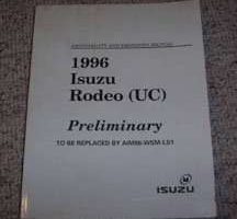 1996 Isuzu Rodeo Driveablity & Emissions Manual