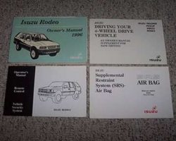 1996 Isuzu Rodeo Owner's Manual Set
