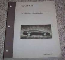 1996 Lexus SC400 & SC300 Parts Catalog