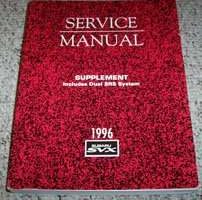 1996 Subaru SVX Dual SRS System Service Manual Supplement