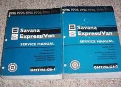 1996 Chevrolet Express G Van Service Manual
