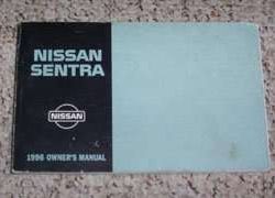 1996 Nissan Sentra Owner's Manual