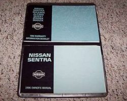 1996 Nissan Sentra Owner's Manual Set
