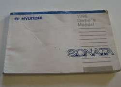 1996 Hyundai Sonata Owner's Manual