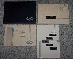 1996 Oldsmobile Cutlass Supreme Owner's Manual Set