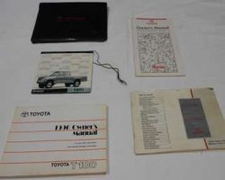 1996 Toyota T100 Owner's Manual Set