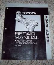 1998 Toyota 4Runner A340F & A343F Automatic Transmission Service Repair Manual