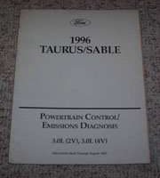 1996 Ford Taurus Powertrain Control & Emissions Diagnosis Service Manual